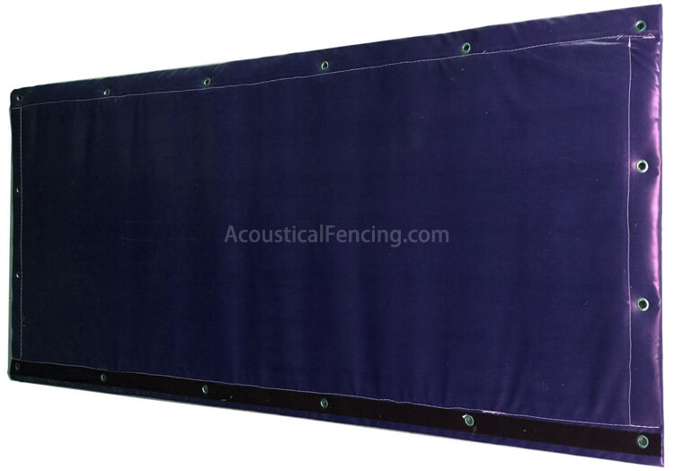 Acoustic Fence Solutions Portable Acoustical Mass Loaded Vinyl Fence