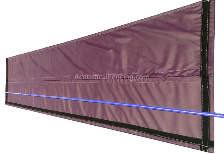 Temporary Barrier Fencing Acoustic Noise Absorbing Portable Barriers Fencing