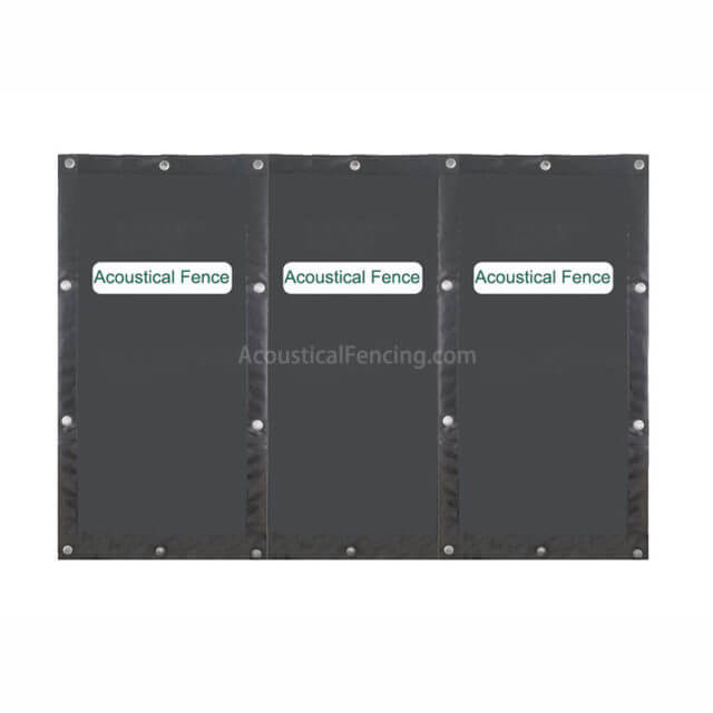 Acoustic Fencing Suppliers Acoustic Fencing Hanging on Timber Acoustical Fencing