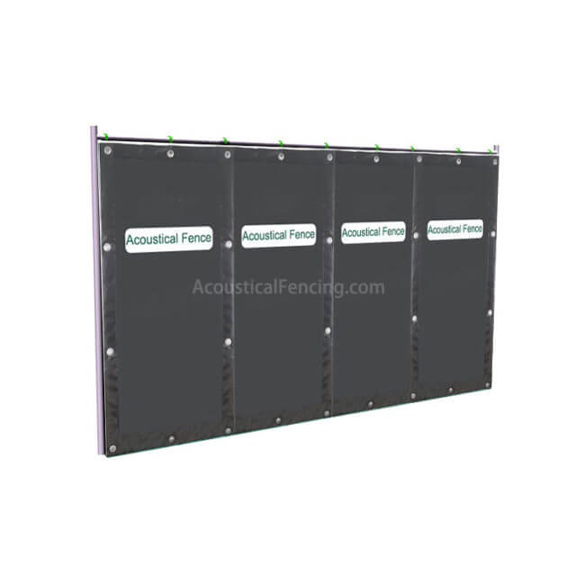 Noise Blocking Fence Acoustical Fencing