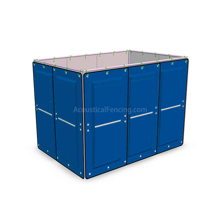 Portable Noise Enclosures Fence for Blender Enclosure Acoustical Enclosure